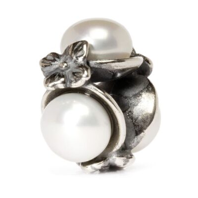 TROLLBEADS | Tripla Perla Bianca