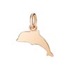 DODO | Ciondolo Delfino oro rosa