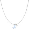 REBECCA | Collana Polipetto Azzurro Arg. Bianco