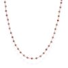 AMEN | Collana Rosè e Cristalli Amaranto 90cm