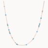 DODO | Collana Mini Granelli con Ceramica Turchese
