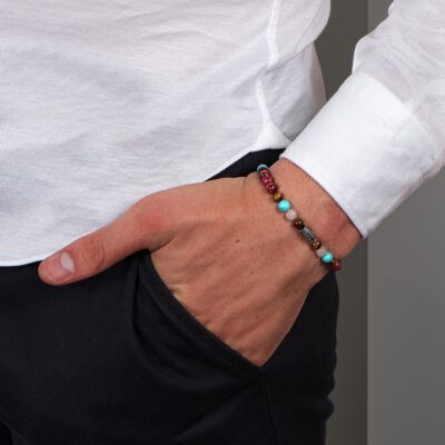 GERBA |  Bracciale Uomo Stone Manuel - immagine 3