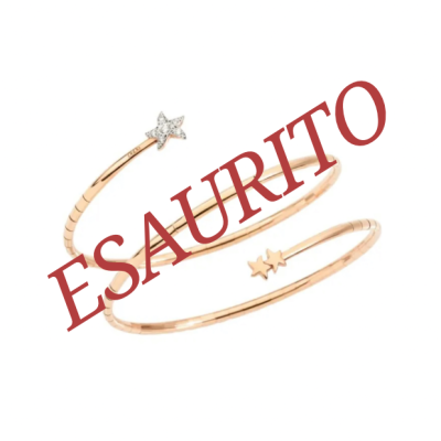 DODO | Bracciale Stellina Prezioso in Oro Rosa e Diamanti Bianchi