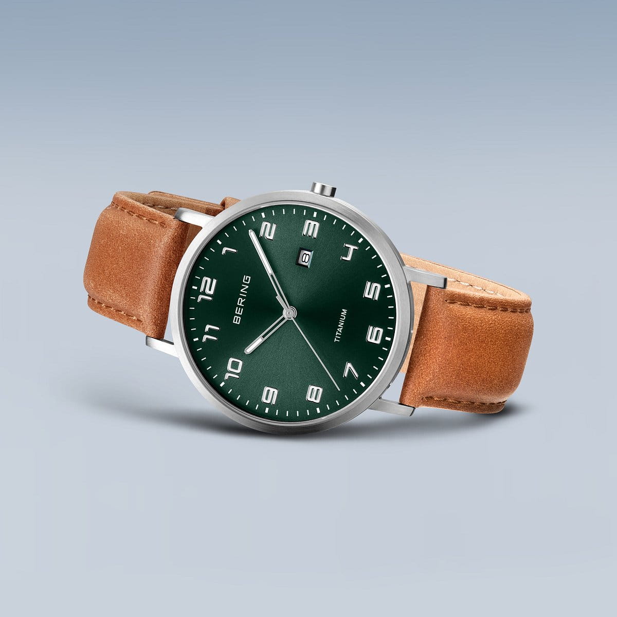 BERING | Orologio Marrone e Argento Spazzolato 18640-568 - immagine 4