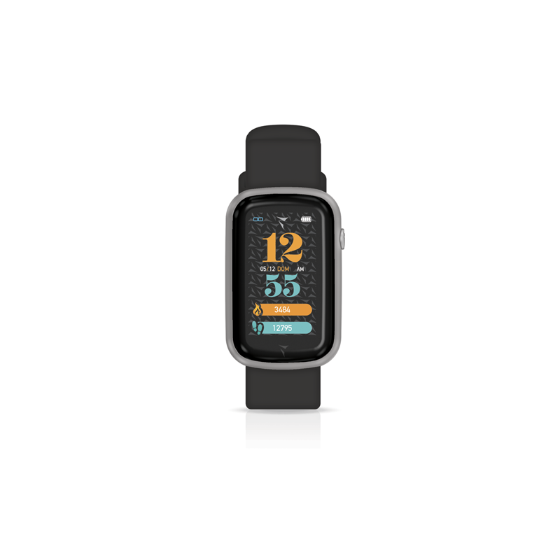 TECHMADE | Orologio Steps Silver Black