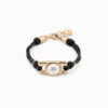 UNODE50 | Braccialee Darling Oro Giallo con Perla Bianca