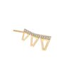 VALENTINAFERRAGNI | Mono Orecchino Elle Gold lobo ds.