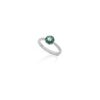 GIANNI CARITA' | Anello Oro Bianco con Smeraldi