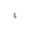 RUEDESMILLE | Earcuff Fascia Pavè Oro Giallo