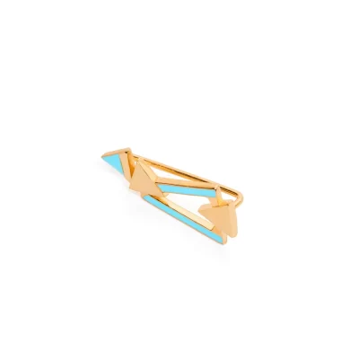 VALENTINAFERRAGNI | GAIA LIGHT BLUE MONO ORECCHINO - immagine 4