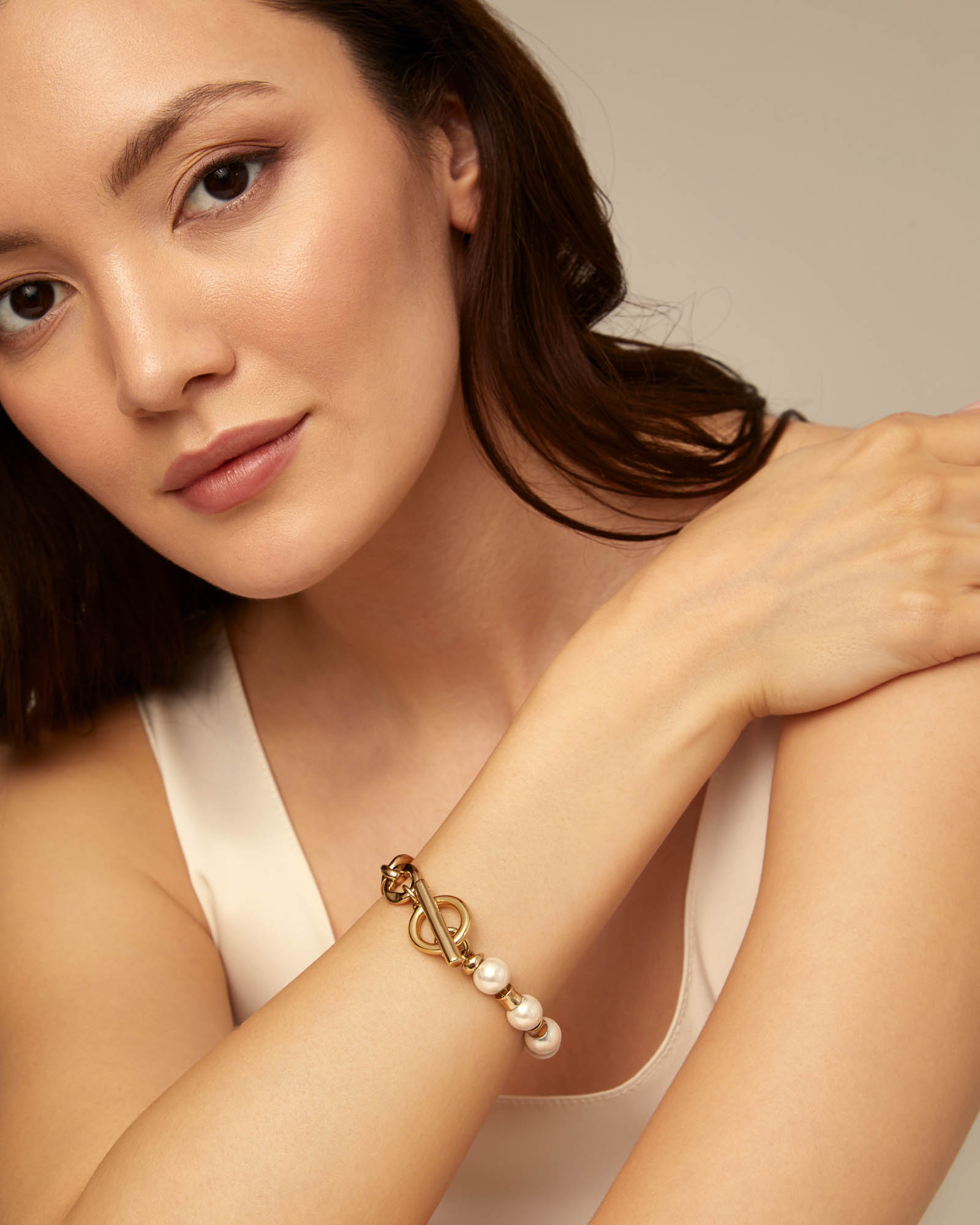 UNODE50 | Bracciale Pearl and Match Dorato - immagine 4