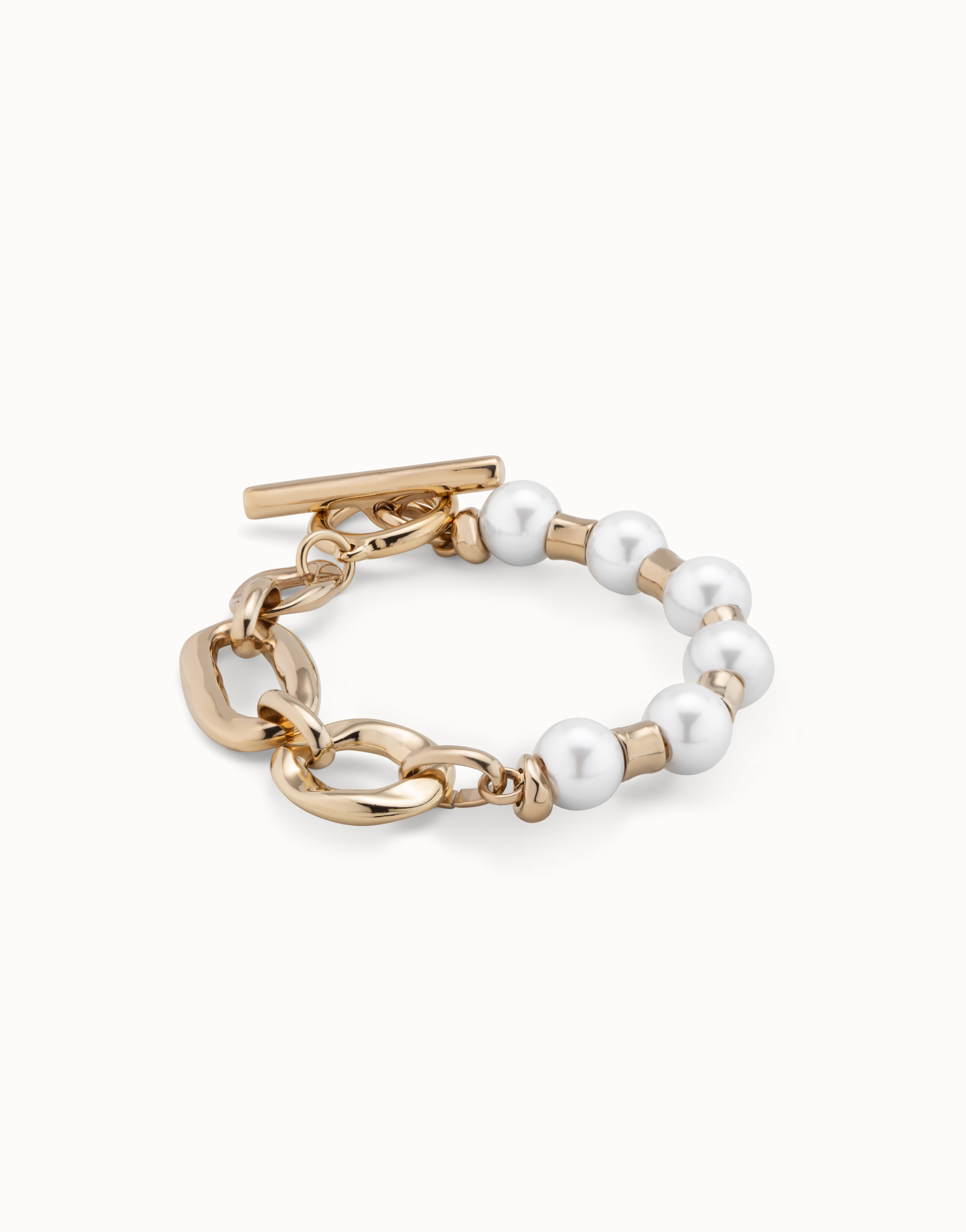 UNODE50 | Bracciale Pearl and Match Dorato - immagine 3