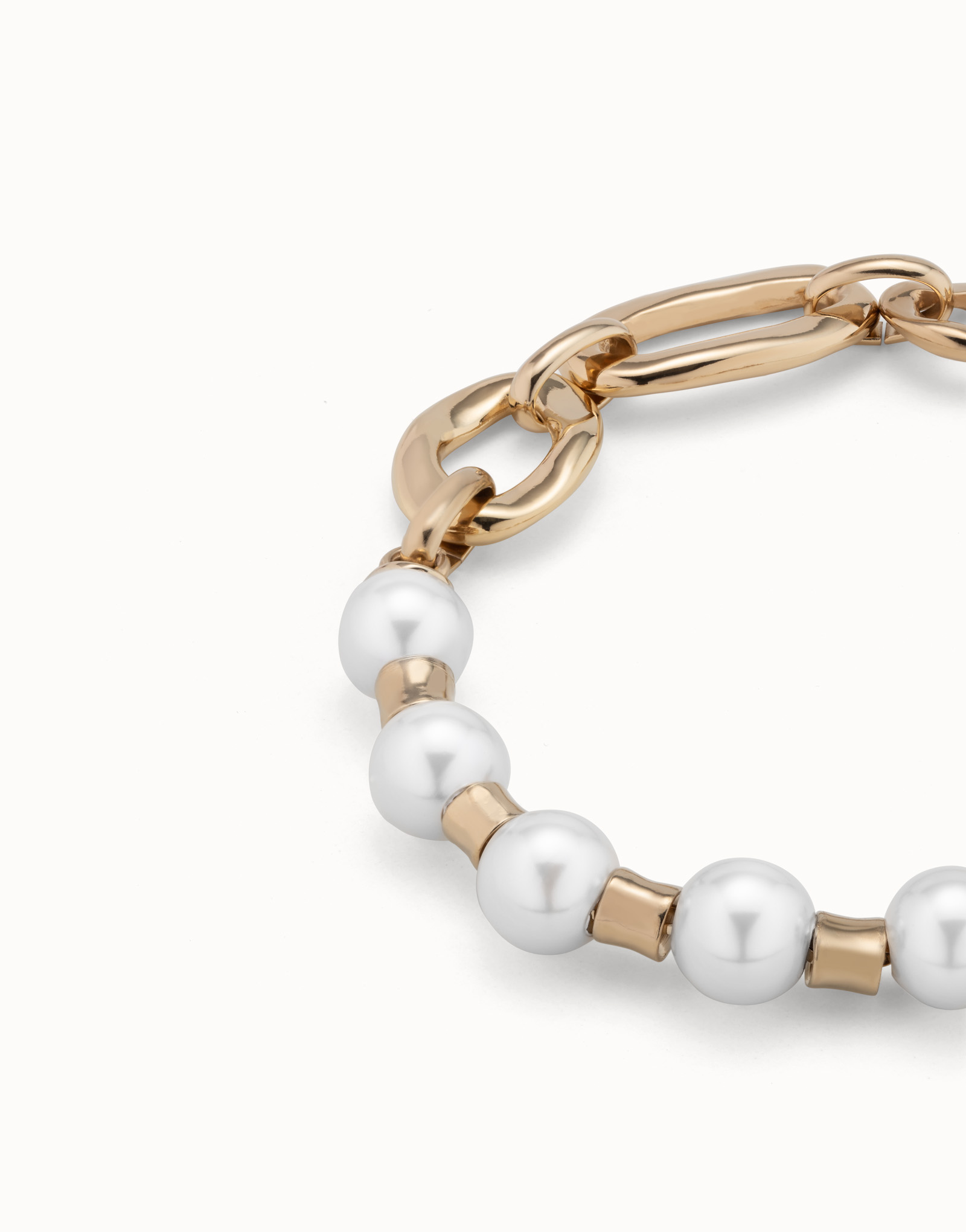 UNODE50 | Bracciale Pearl and Match Dorato - immagine 2