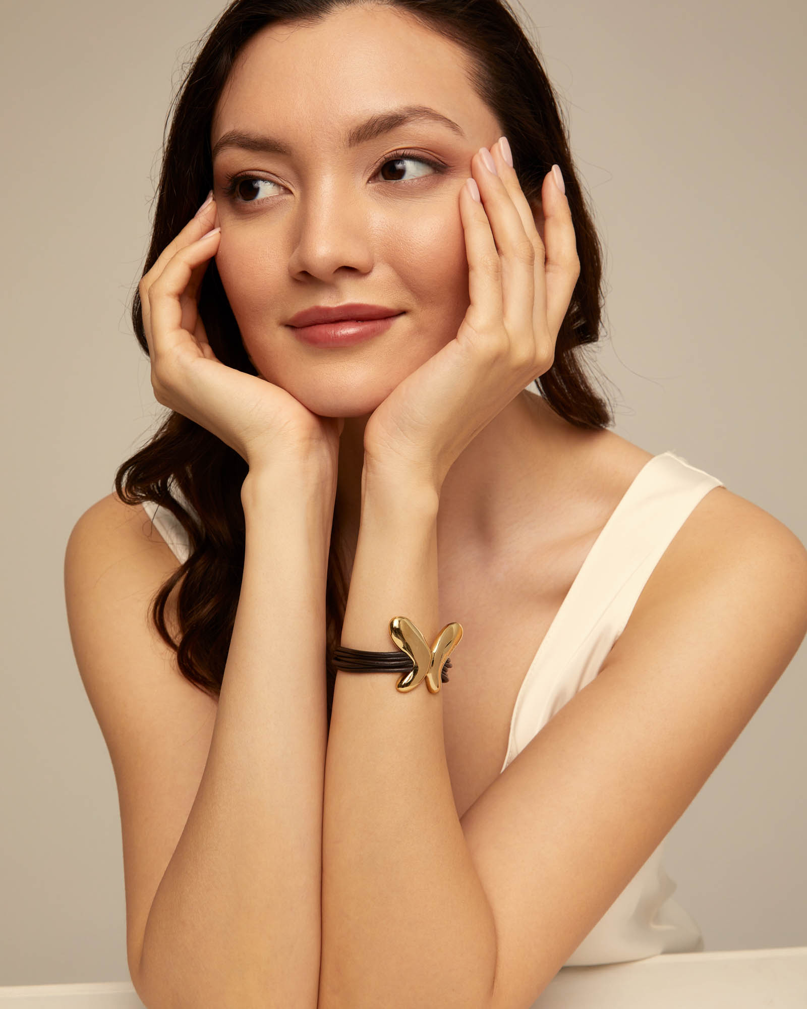 UNODE50 | Bracciale Butterfly Effect Dorato - immagine 4