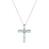 REBECCA | Collana Judith con Croce in pietre colorate