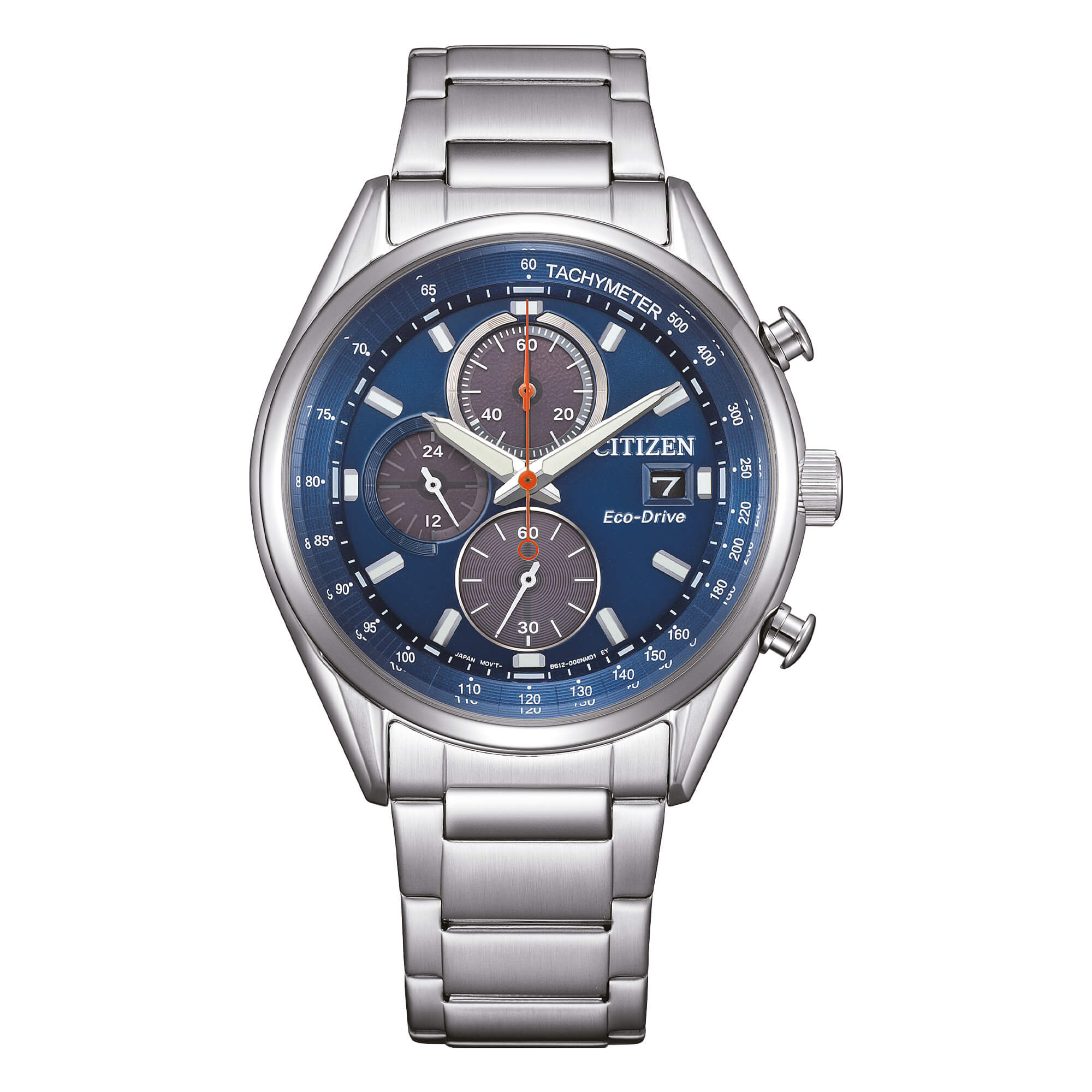 Citizen | Orologio Uomo Metropolitan Crono Quadrante Blue Eco Drive