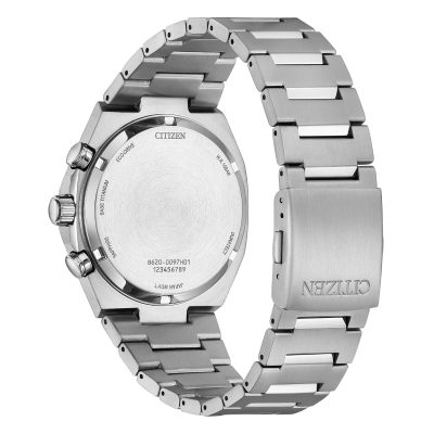 Citizen | Orologio Crono Super Titanio 4610 Quadrante Bianco - immagine 2