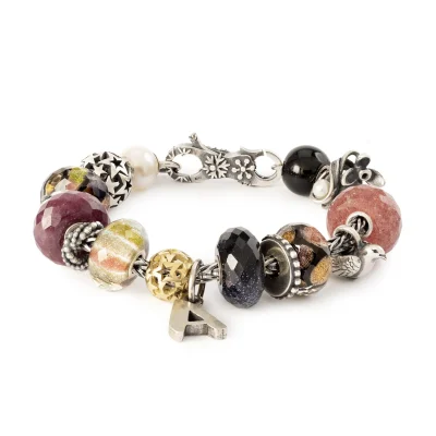 TROLLBEADS | BEAD IN ARGENTO ALI DELLA PACE - immagine 2