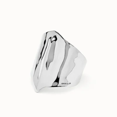 UNODE50 | Bracciale Rigido a Fascia Placcato Argento - PUL2445 - immagine 2