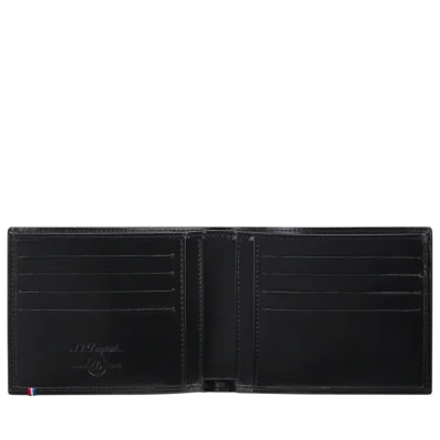 ST DUPONT | PORTACARTE - PORTAFOGLIO LINE D - PELLE LISCIA NERO - immagine 3
