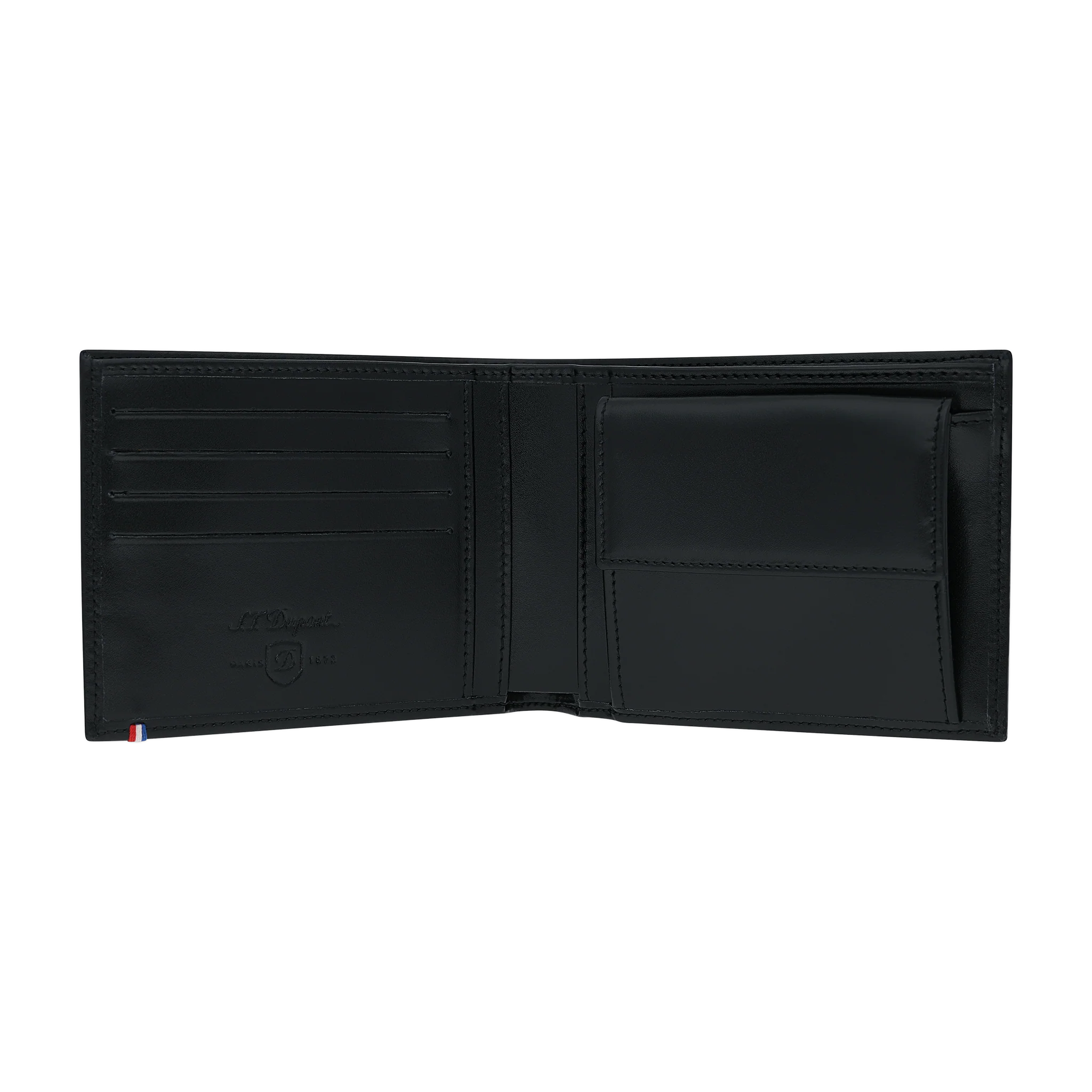 ST DUPONT | PORTAFOGLIO LINE D - PELLE LISCIA NERO - immagine 3