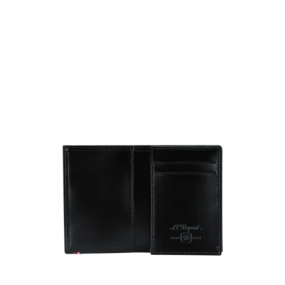 ST DUPONT | PORTABIGLIETTI DA VISITA LINE D - PELLE LISCIA NERO - immagine 2