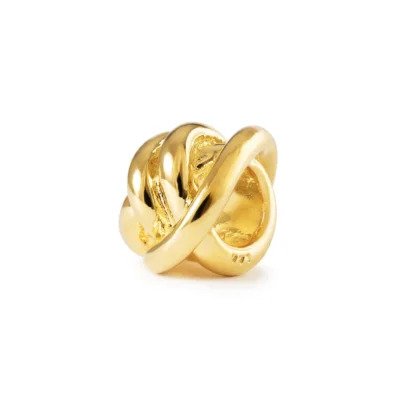 TROLLBEADS | BEAD NODO DELLA FORTUNA PLACCATO ORO 18KT