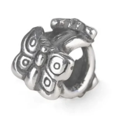 TROLLBEADS | BEAD IN ARGENTO FARFALLE IN VOLO