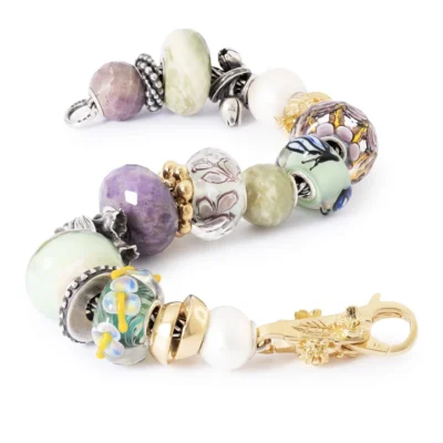 TROLLBEADS | Beads Sfaccettata Calcite Giallo-Verde - immagine 8