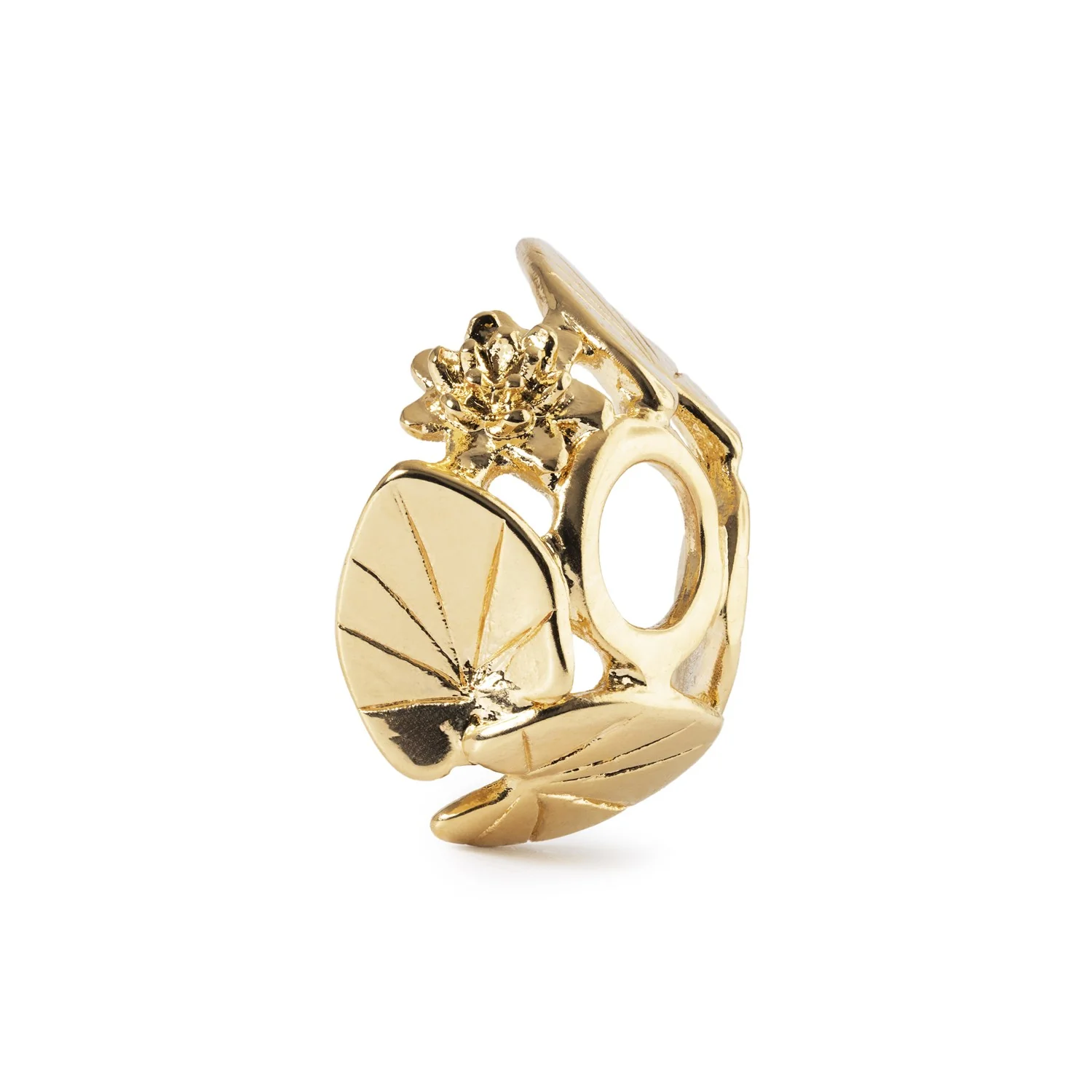 TROLLBEADS | BEAD ABBRACCIO DI NINFEA PLACCATO ORO 18KT